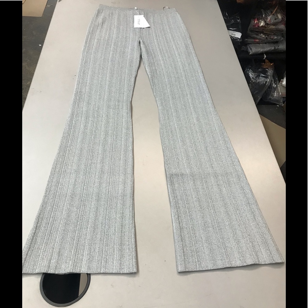NWT,Derek Lam 10 Crosby Rasia Rib Knit Pant,grey - Picture 13 of 16